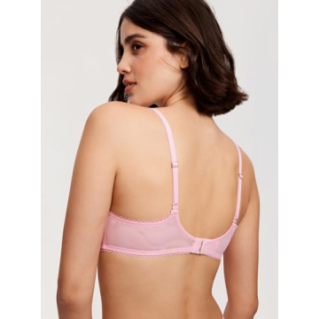 DOBREVA Women's Sexy Lace Push Up Plus Size Bra