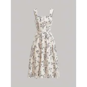 Take on Summer in MakeMeChic Floral Summer Dress