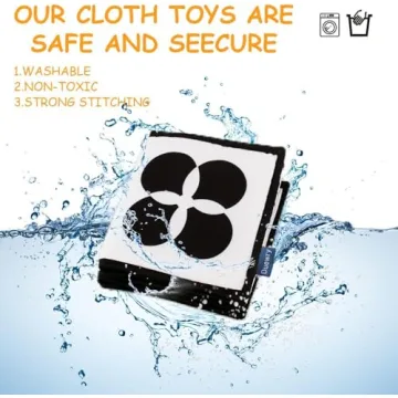 KaPing Black and White Soft Book for Infants