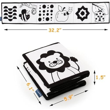 KaPing Black and White Soft Book for Infants