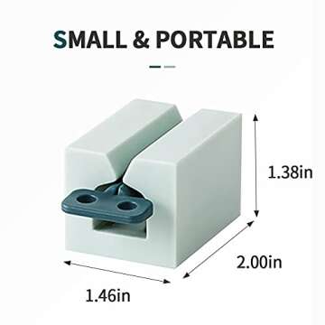 Y-Kelin 3 PCS Toothpaste Squeezer, Rolling Tube Toothpaste Squeezer with Frosted Handles Toothpaste ...