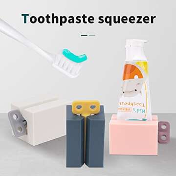 Y-Kelin Toothpaste Squeezer - Efficient Rolling Tube Solution