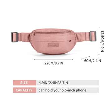 Versatile Multi-color Fanny Packs for Women and Men