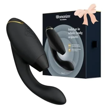 Womanizer Duo 2 Clitoral Sucker Rabbit Vibrator | Dual Stimulator for Ultimate Pleasure