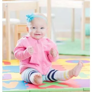 TOYVELT Foam Puzzle Floor Mat for Kids – 12x12 30 Tiles - Interlocking Play Mat with Colors, Alphabet, ABC, – Educational Large Puzzle Foam Floor Tiles for Crawling, Exercise, Playroom, Play Area