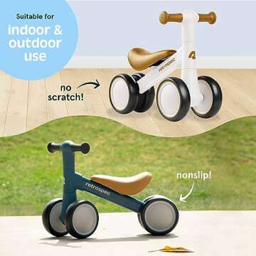 Retrospec Cricket Balance Bike for Toddlers 12-24 Months