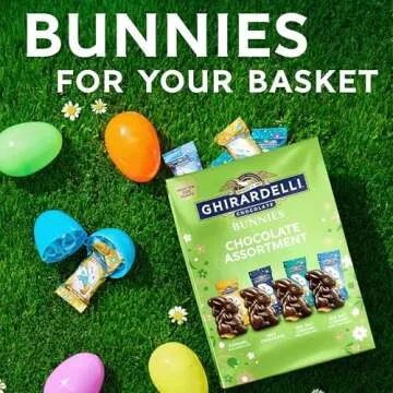 GHIRARDELLI Bunnies Chocolate Assortment, 12.4 Oz Bag