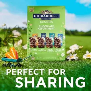 GHIRARDELLI Bunnies Chocolate Assortment, 12.4 Oz Bag