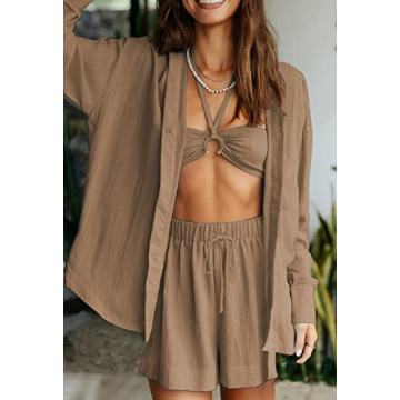 DEEP SELF Women’s 2-Piece Summer Lounge Set in Chic Colors