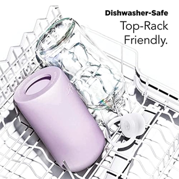 bkr Big Smooth Reusable Glass Water Bottle for Stylish Hydration