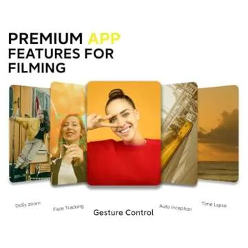 Versatile Smartphone Gimbal Stabilizer with LED Light