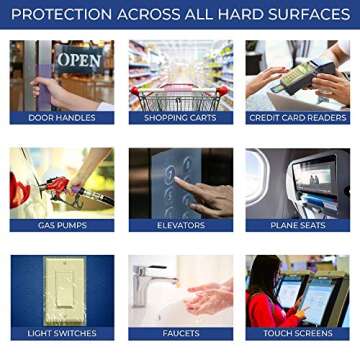 Pac-Dent Cover-It Barrier Film, Adhesive Tape Sheets to Protect Hard Surfaces, 1200 Sheets, 4 Inches x 6 Inches, Pink