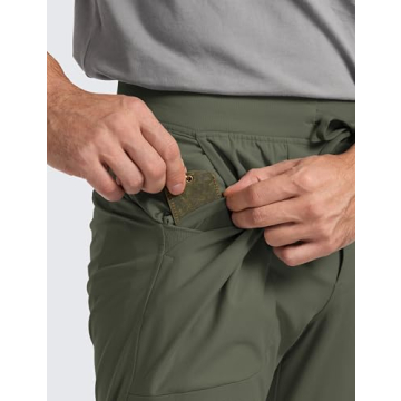 Stylish CRZ YOGA Men's Golf Joggers Quick Dry Lightweight