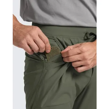 Stylish CRZ YOGA Men's Golf Joggers Quick Dry Lightweight