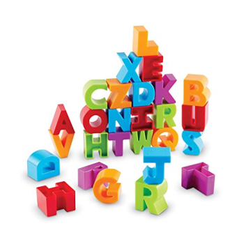 Vibrant Alphabet Learning Blocks for Creative Learning