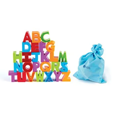 Vibrant Alphabet Learning Blocks for Creative Learning