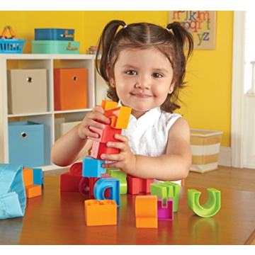 Vibrant Alphabet Learning Blocks for Creative Learning