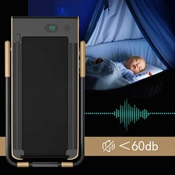 Goplus 2-in-1 Folding Treadmill: Home & Office Use