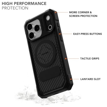 Rokform Rugged Case for iPhone 17 Pro Max - Military-Grade Magnetic Protection