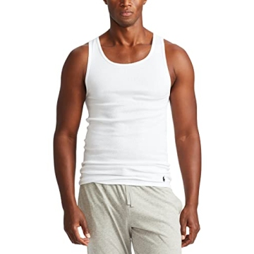 Polo Ralph Lauren Wicking Tank Undershirts Comfort Fit 3-Pack