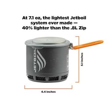 Jetboil Stash Ultralight Cooking System for Adventurers