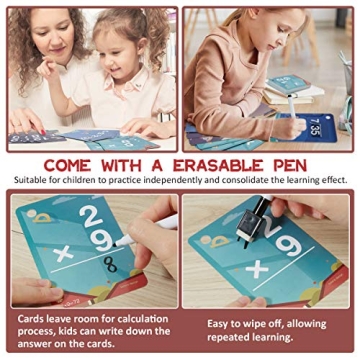 beiens Multi Math Flash Cards for Kids 270 Total