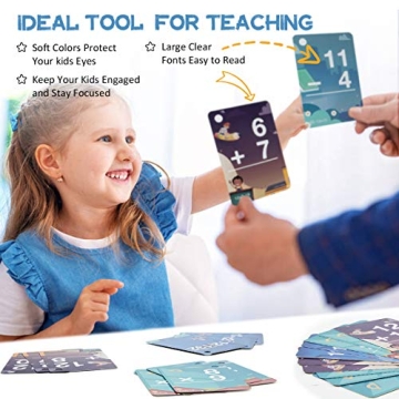 beiens Multi Math Flash Cards for Kids 270 Total