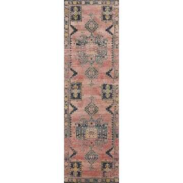 Loloi II Jocelyn Rose/Rose 7'-10" x 10' Area Rug