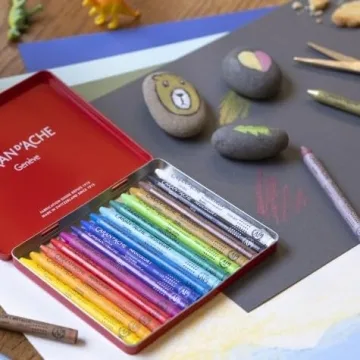Caran d’Ache Neocolor Pastels 40 Colors for Every Artist
