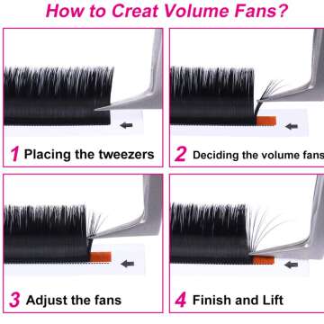 Easy Fan Volume Lashes for Stunning Eyes