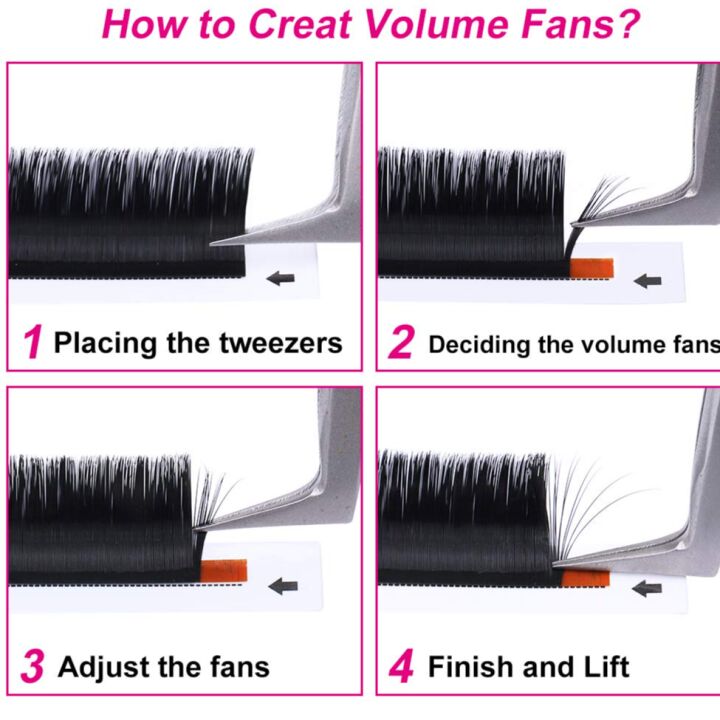 Easy Fan Volume Lashes for Stunning Eyes