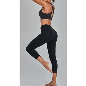 Oalka Yoga Capris for Comfort and Performance