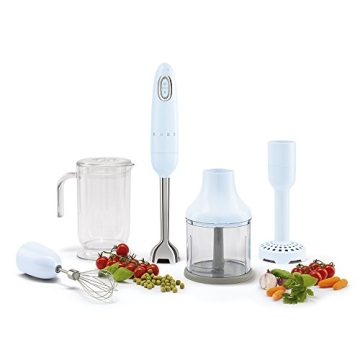 Smeg HBF02PBUS Hand Blender, Stylish & Powerful Kitchen Tool