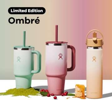 Hydro Flask 40 Oz All Around Travel Tumbler Bayberry Ombre