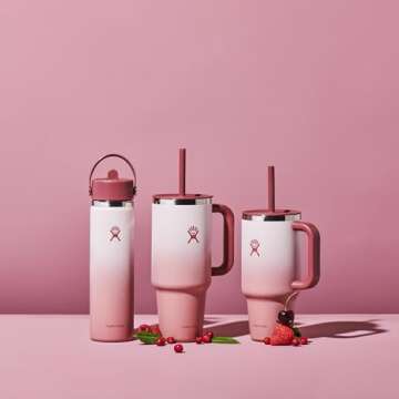 Hydro Flask 40 Oz All Around Travel Tumbler Bayberry Ombre