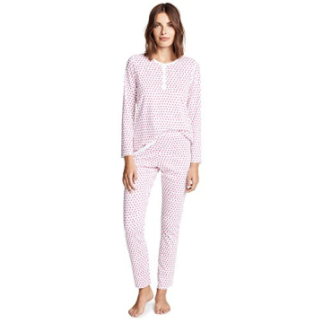 Roller Rabbit Women's Hearts PJ Set Comfortable Sleepwear