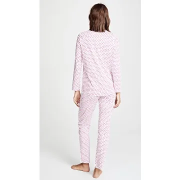 Roller Rabbit Women's Hearts PJ Set Comfortable Sleepwear