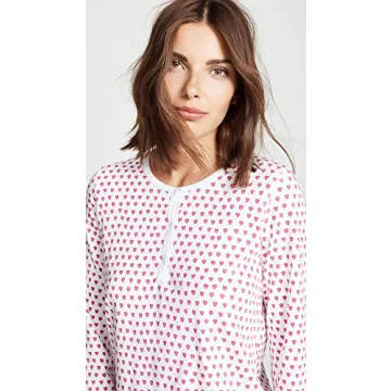 Roller Rabbit Women's Hearts PJ Set Comfortable Sleepwear