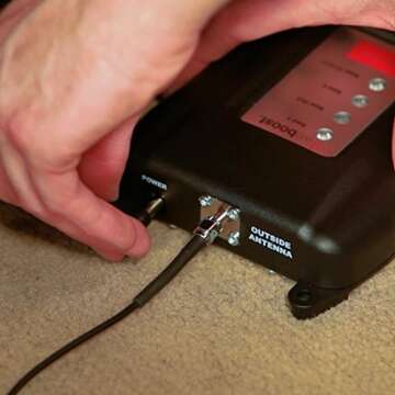 weBoost Drive 4G-M (470108)Vehicle Cell Phone Signal Booster 4G LTE - Cellular Signal Booster Amplifier for Car & Truck - Verizon, AT&T, T-Mobile, Sprint - Enhances 4G LTE Cell Phone Signals