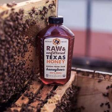 Desert Creek Honey Raw, Unfiltered, Unpasteurized Texas Honey, 2 lb., 32 oz.