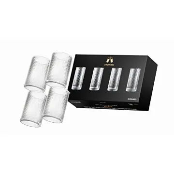 LEMONSODA Vintage Highball Glass Set - Stylish & Elegant