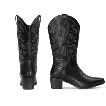 Stylish IUV Cowboy Boots for Women Comfort and Elegance