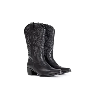 Stylish IUV Cowboy Boots for Women Comfort and Elegance
