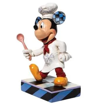 Enesco Jim Shore Disney Chef Mickey Mouse Figurine - 6.25 Inch