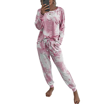 Comfortable and Stylish Women's Tie Dye Pajama Set