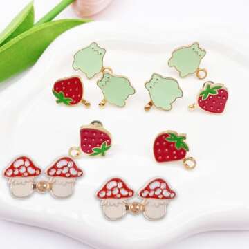 6 Sets Frog Strawberry Adjustable Waist Tighteners for Clothing