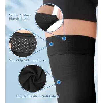 MGANG Thigh High Compression Stockings 20-30 mmHg for All