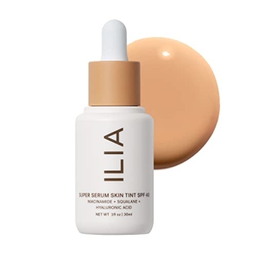 ILIA Super Serum Skin Tint SPF 40 - Vegan, Lightweight, Hydrating