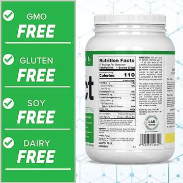 PEScience Select Vegan Plant Based Protein Powder, Peanut Butter Delight, 27 Serving, Premium Pea and Brown Rice Blend