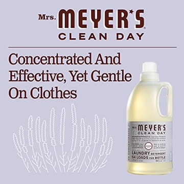 Mrs. Meyer's Liquid Laundry Detergent 64 oz Biodegradable Lavender